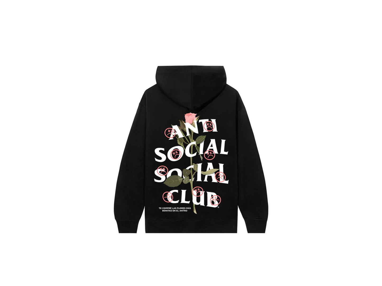 Anti Social Social Club Junior H x Sadboyz Pink Rose Hoodie