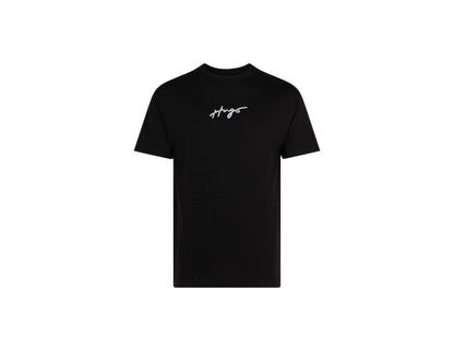 HUGO calligraphed logo with metallic effect T-Shirt